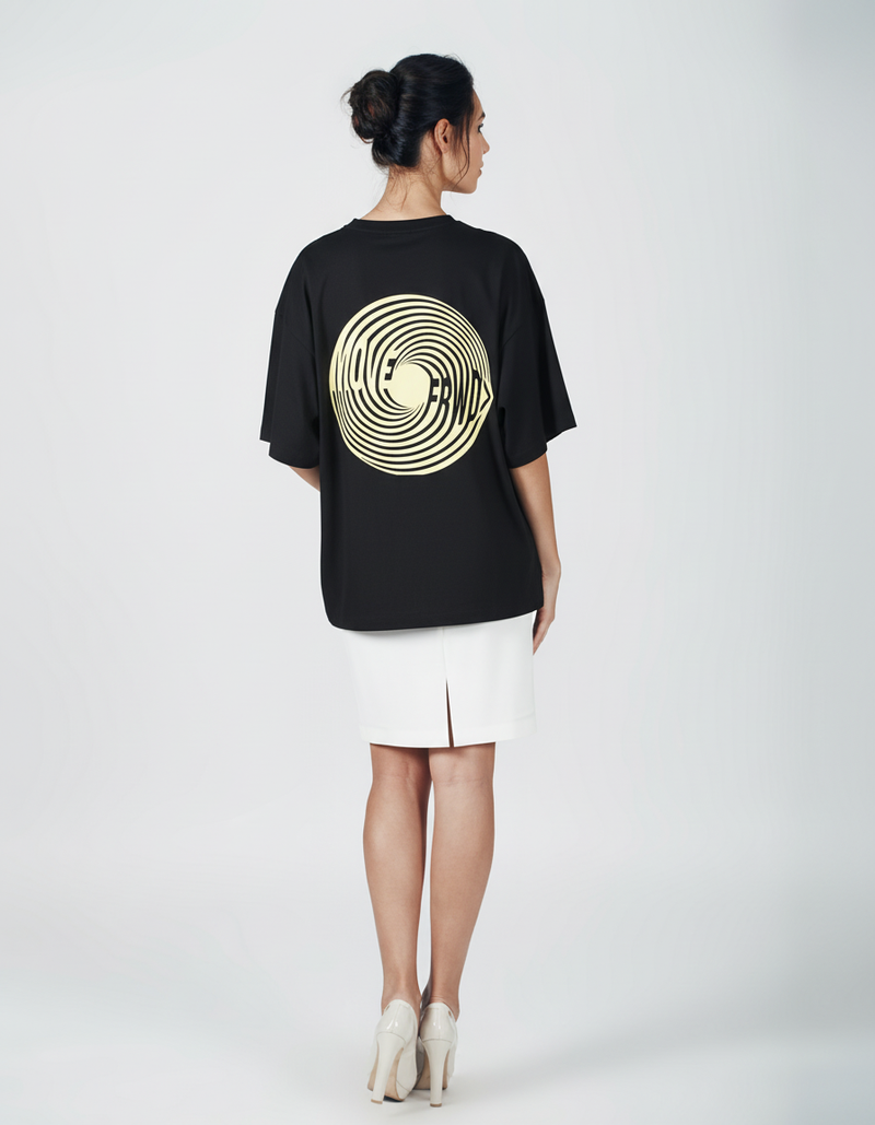 THGC Essentials Move Forward Oversized French Terry Womens T-shirt