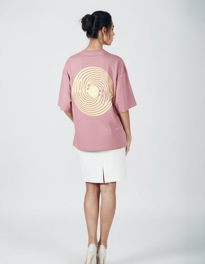 THGC Essentials Move Forward Oversized French Terry Womens T-shirt