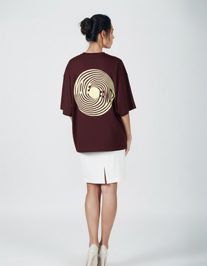 THGC Essentials Move Forward Oversized French Terry Womens T-shirt