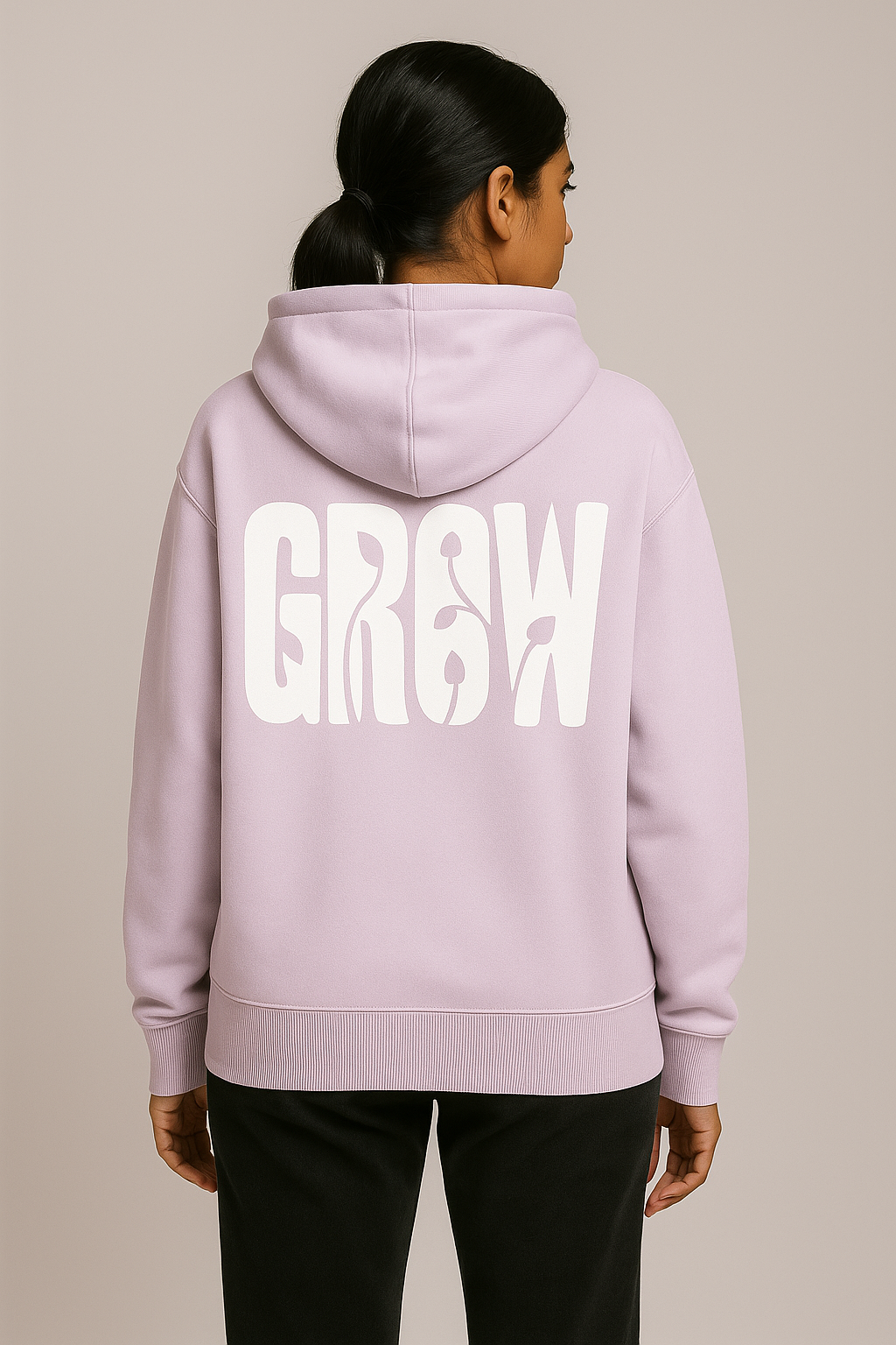 THGC Fortress – "GROW" Oversized Womens Hoodie