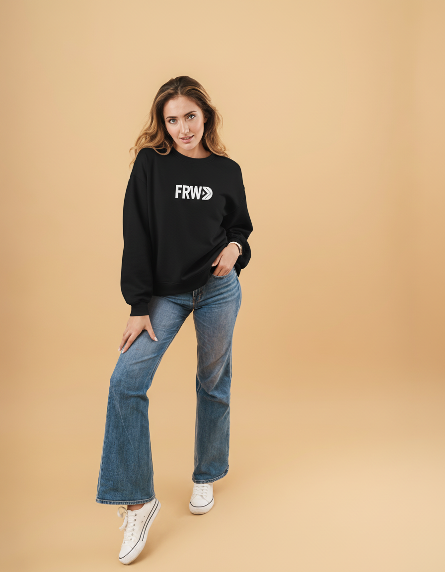 THGC Essentials – FRWD Dark Edition Oversized Womens Sweatshirt