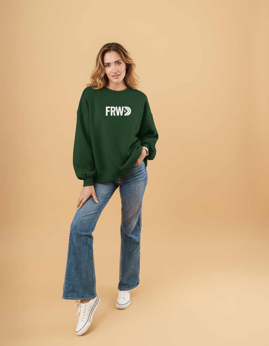THGC Essentials – FRWD Dark Edition Oversized Womens Sweatshirt