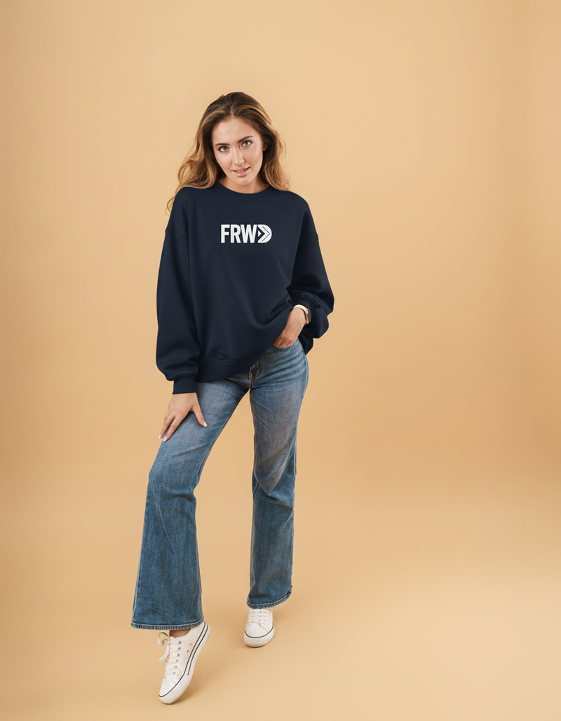 THGC Essentials – FRWD Dark Edition Oversized Womens Sweatshirt