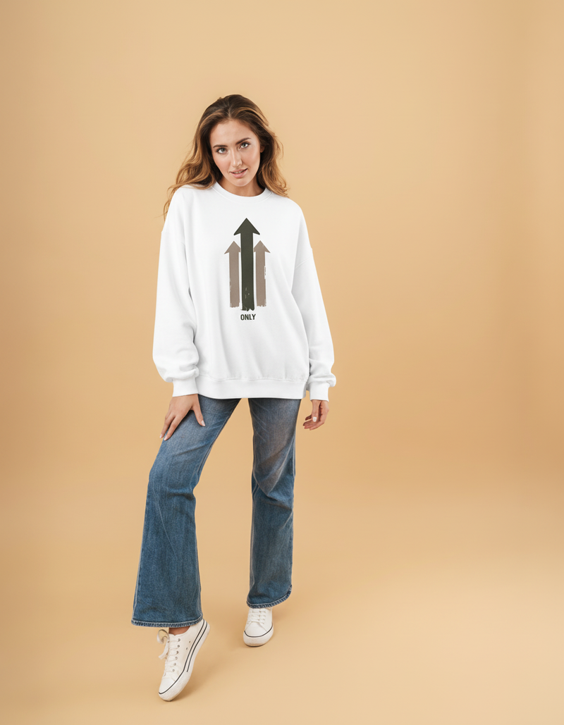 THGC Essentials – Only Up Oversized Womens Sweatshirt