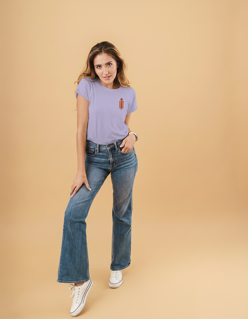 THGC Basics Only Up Classic Crew Neck Womens T-Shirt