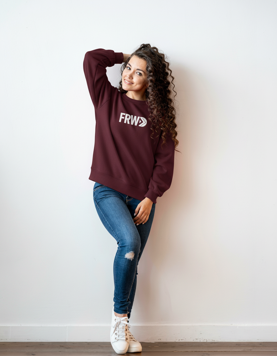 THGC Essentials – FRWD Dark Edition Oversized Womens Sweatshirt