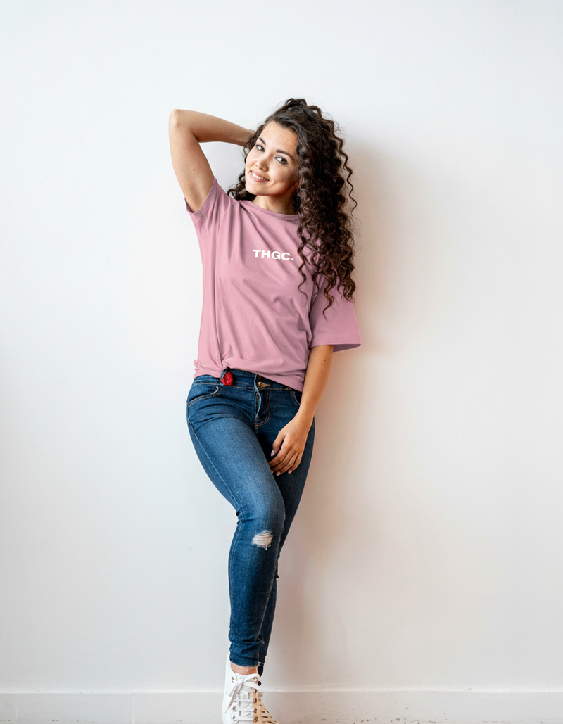 THGC Essentials Move Forward Oversized French Terry Womens T-shirt - alternate view