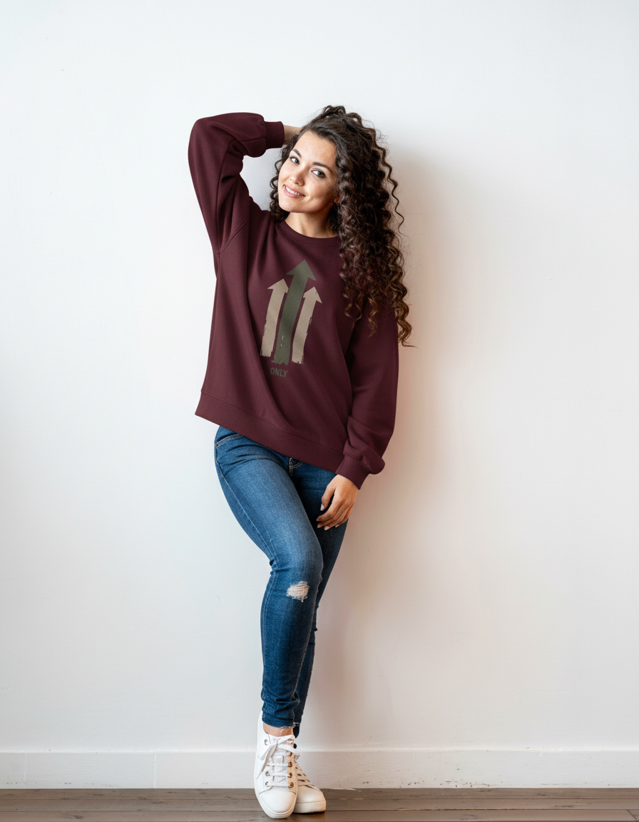 THGC Essentials – Only Up Oversized Womens Sweatshirt