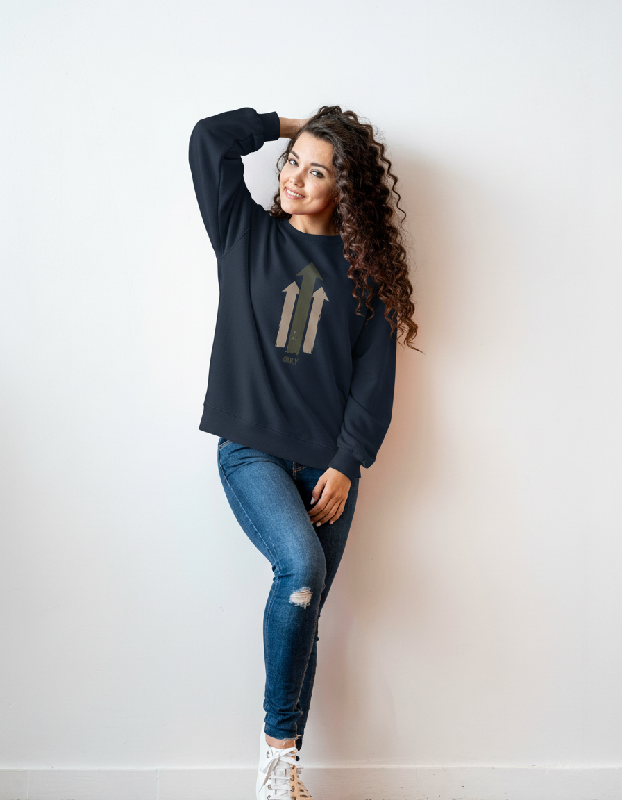 THGC Essentials – Only Up Oversized Womens Sweatshirt