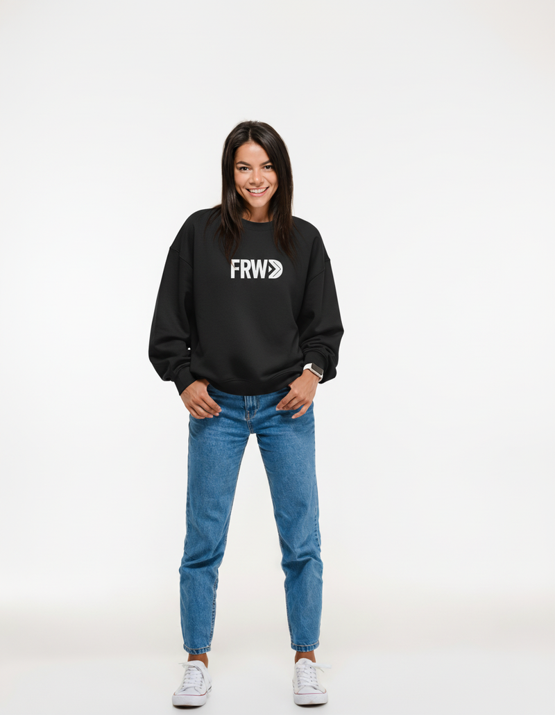 THGC Essentials – FRWD Dark Edition Oversized Womens Sweatshirt