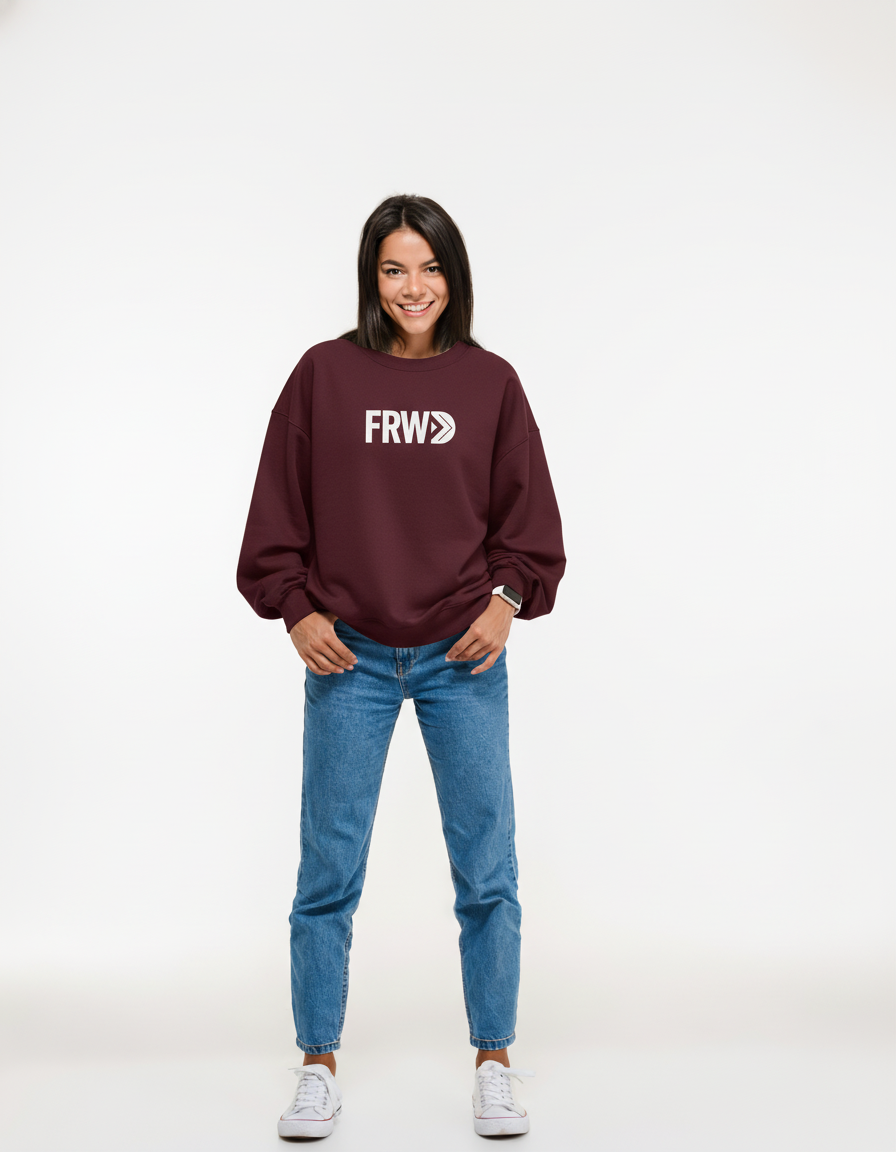 THGC Essentials – FRWD Dark Edition Oversized Womens Sweatshirt