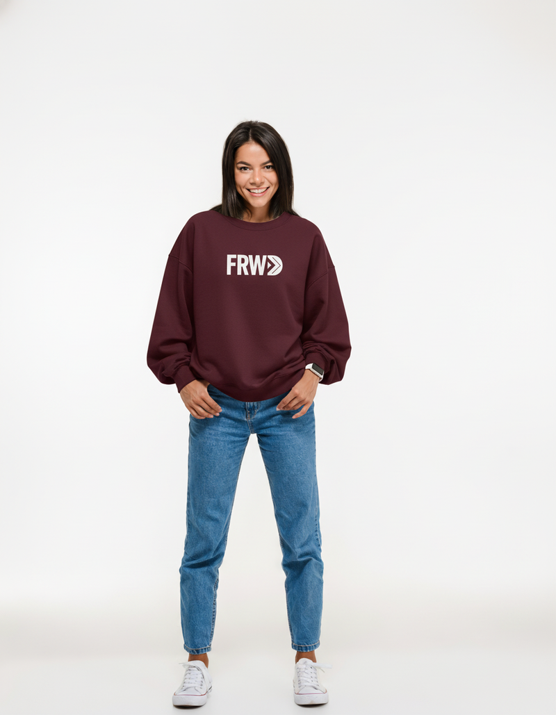 THGC Essentials – FRWD Dark Edition Oversized Womens Sweatshirt