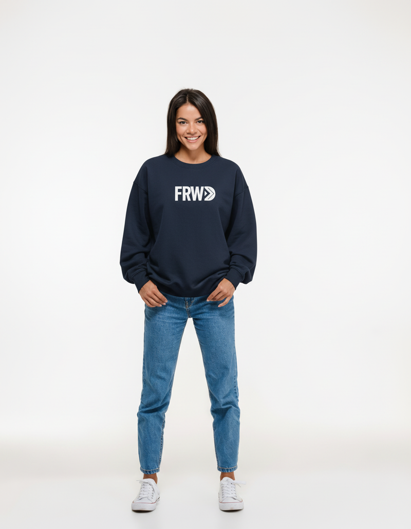 THGC Essentials – FRWD Dark Edition Oversized Womens Sweatshirt