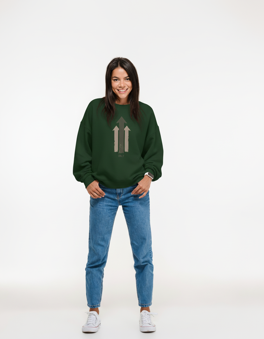 THGC Essentials – Only Up Oversized Womens Sweatshirt