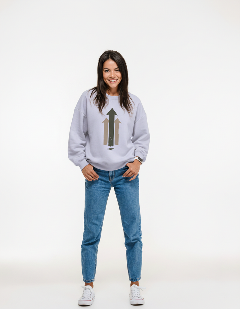 THGC Essentials – Only Up Oversized Womens Sweatshirt