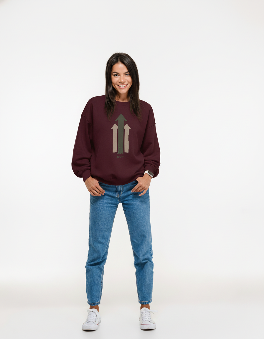 THGC Essentials – Only Up Oversized Womens Sweatshirt