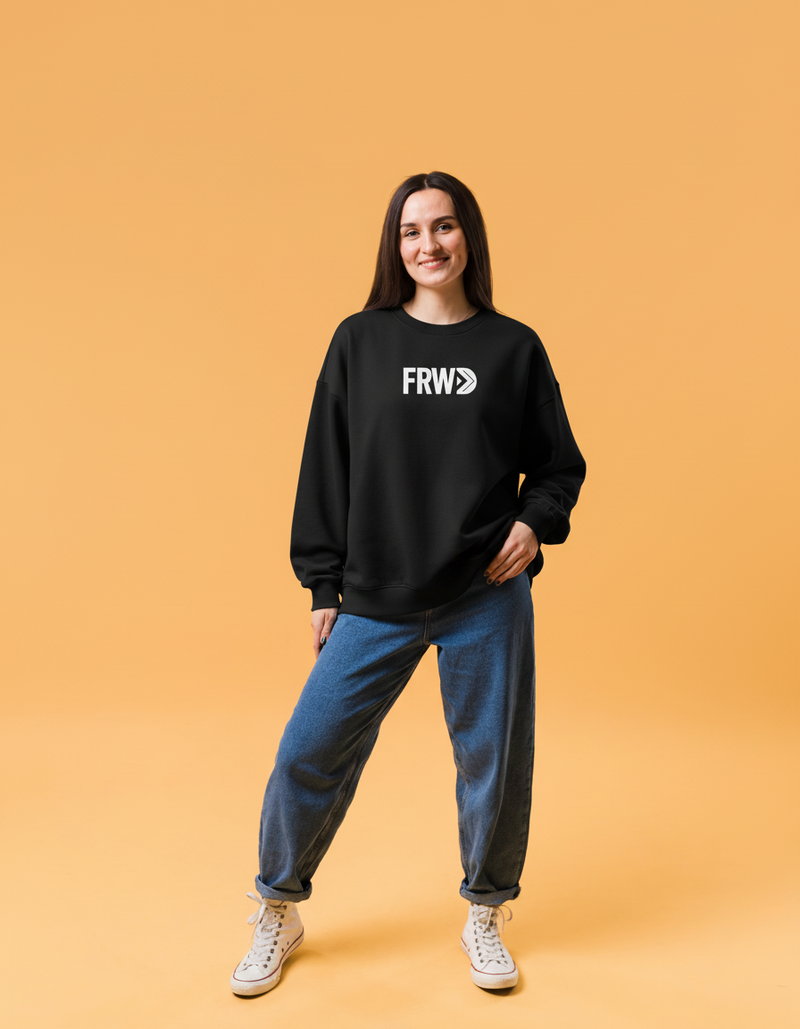 THGC Essentials – FRWD Dark Edition Oversized Womens Sweatshirt