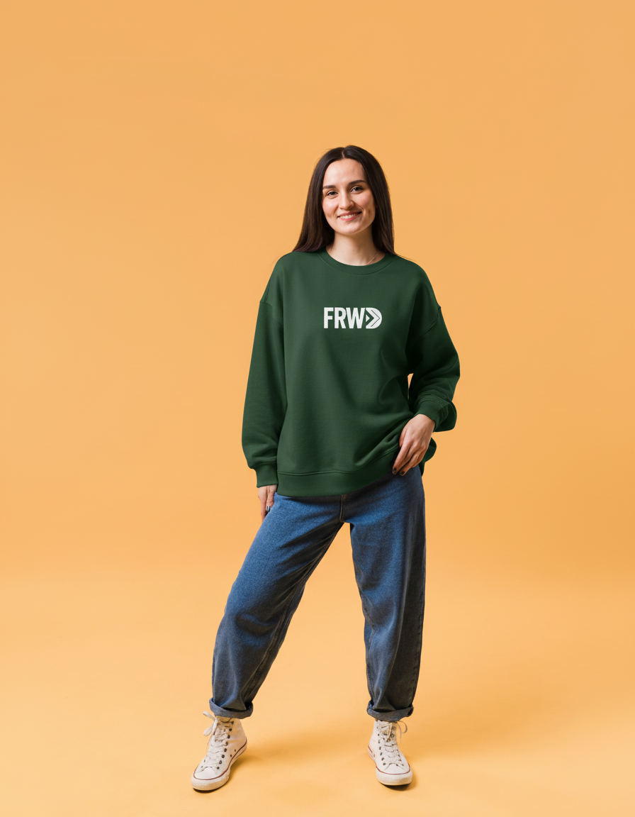 THGC Essentials – FRWD Dark Edition Oversized Womens Sweatshirt