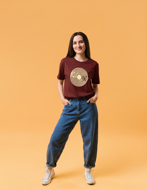 THGC Basics Move Forward Classic Crew Neck Womens Tshirt