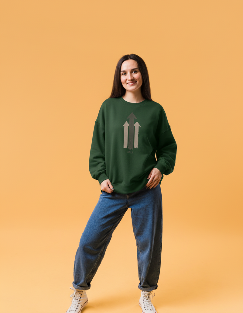 THGC Essentials – Only Up Oversized Womens Sweatshirt