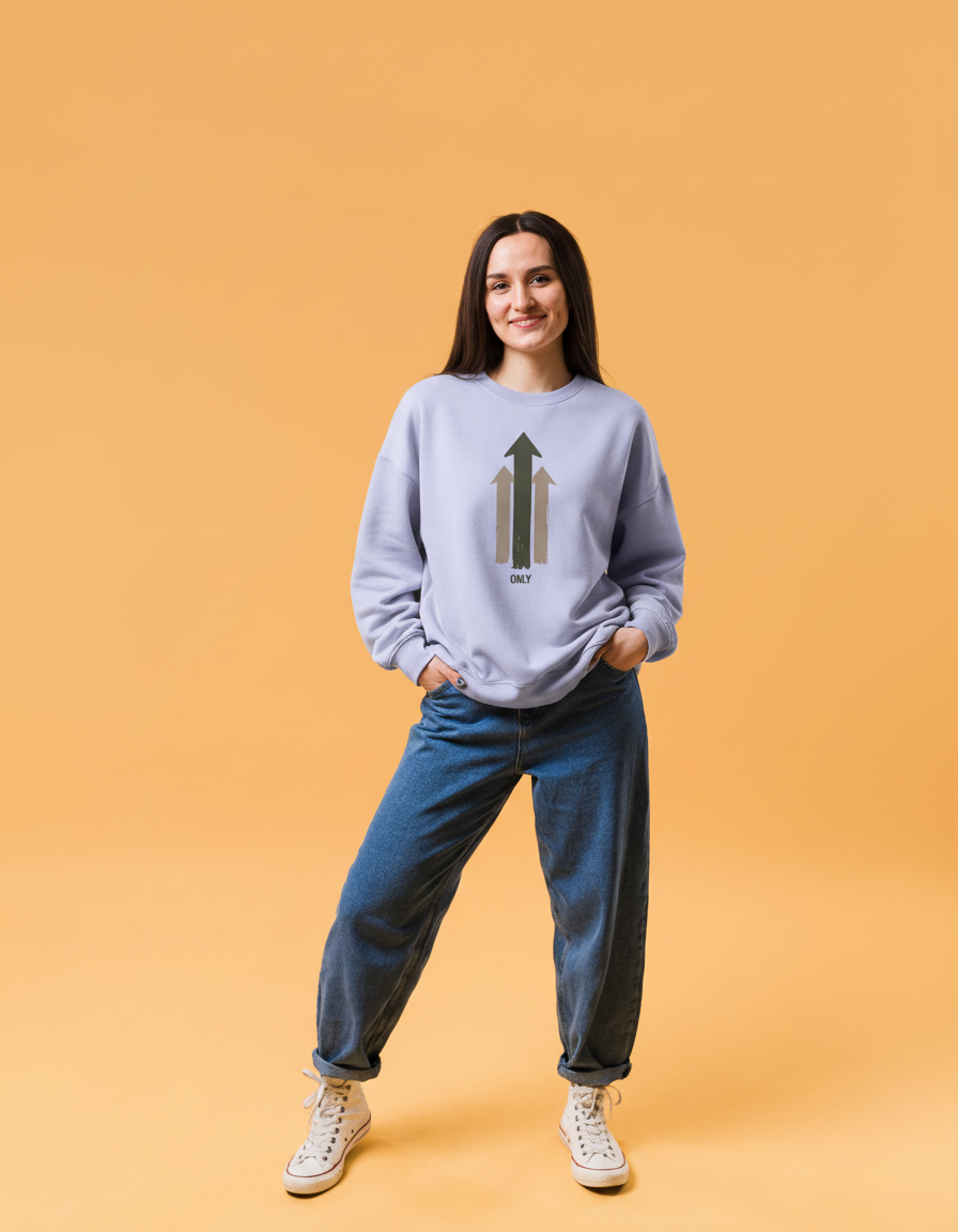 THGC Essentials – Only Up Oversized Womens Sweatshirt