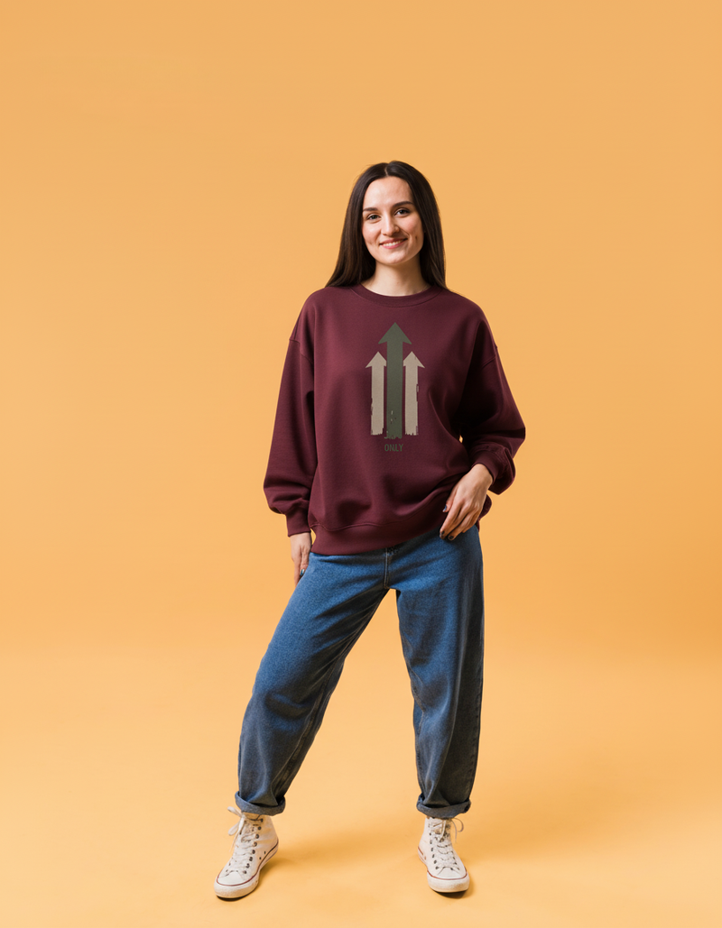 THGC Essentials – Only Up Oversized Womens Sweatshirt