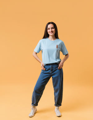 THGC Basics Only Up Classic Crew Neck Womens T-Shirt