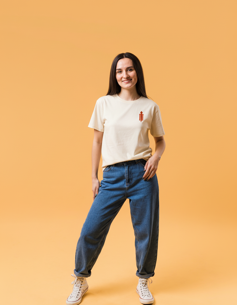 THGC Basics Only Up Classic Crew Neck Womens T-Shirt