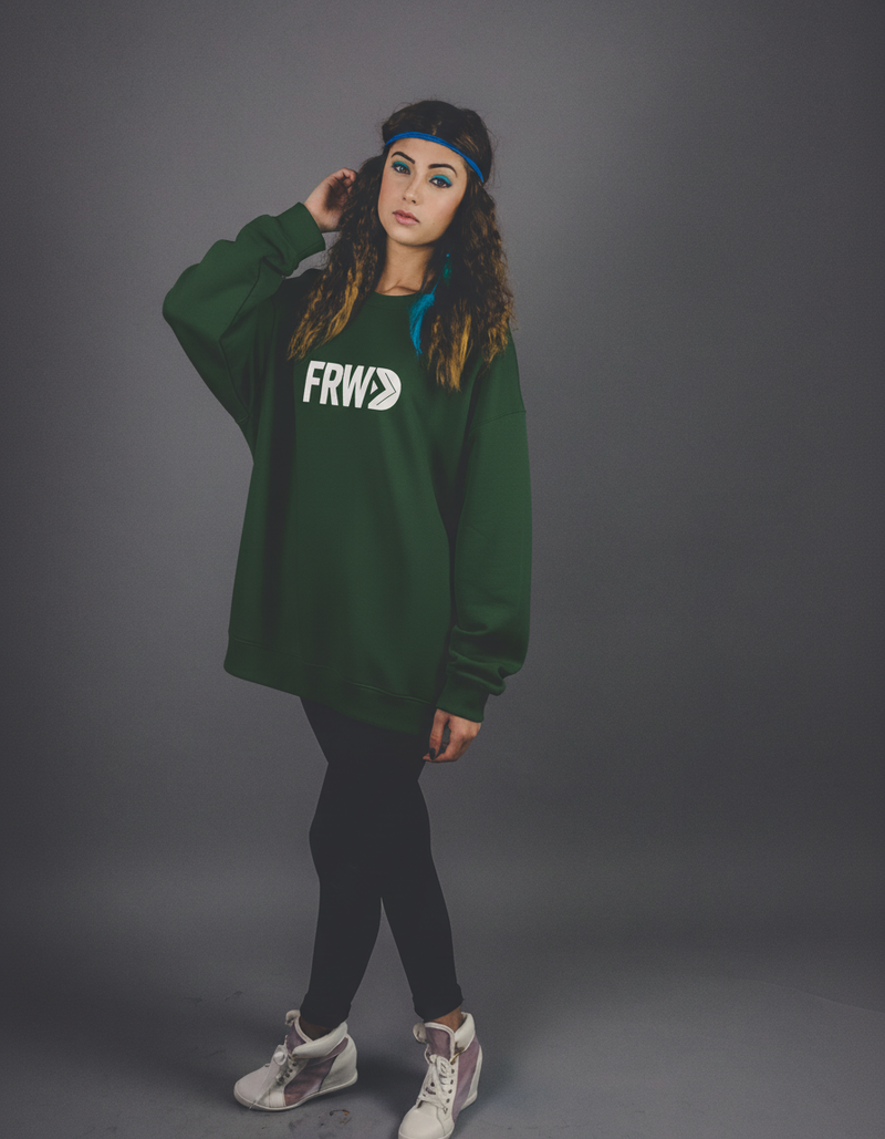 THGC Essentials – FRWD Dark Edition Oversized Womens Sweatshirt