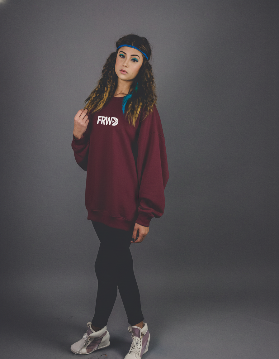 THGC Essentials – FRWD Dark Edition Oversized Womens Sweatshirt