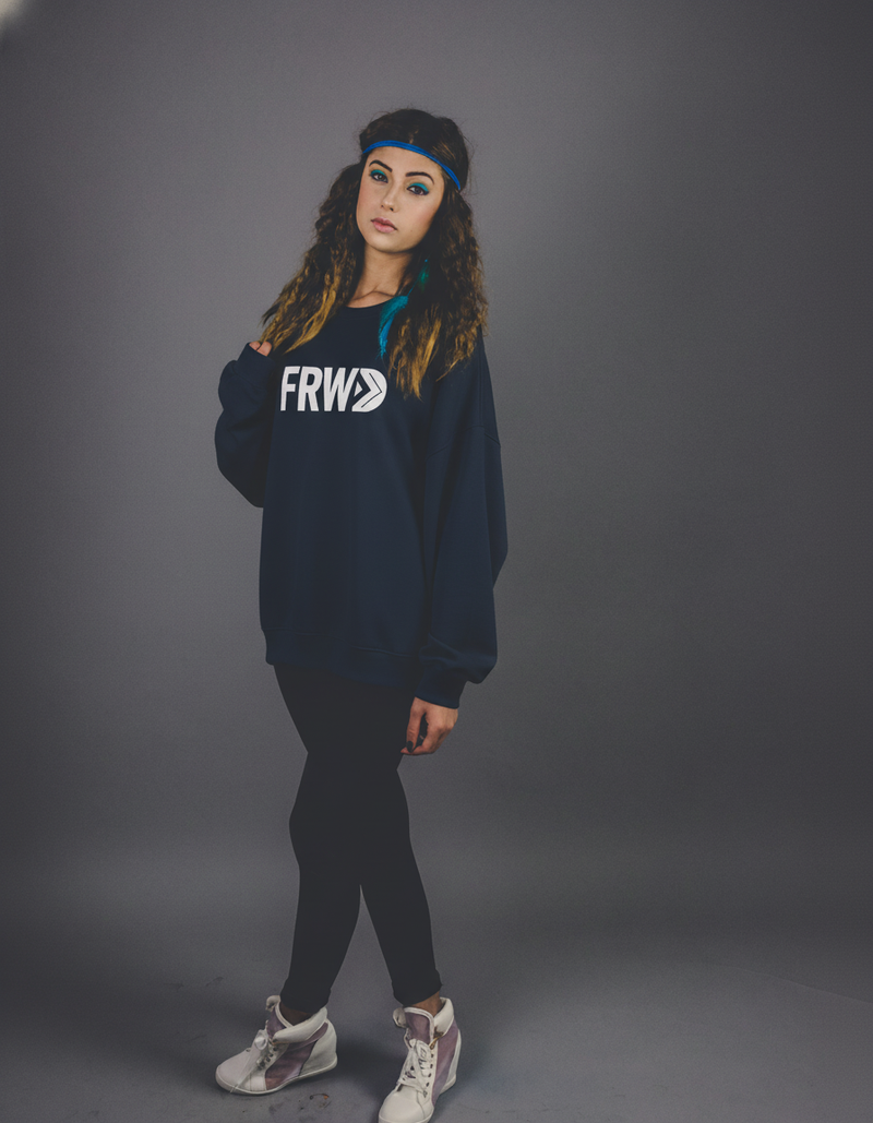 THGC Essentials – FRWD Dark Edition Oversized Womens Sweatshirt