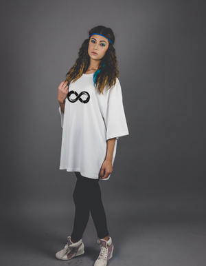 THGC Essentials Infinity Edition French Terry Oversized Womens T-Shirt