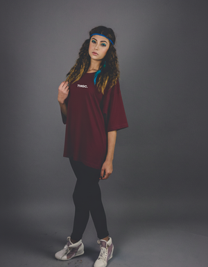 THGC Essentials Move Forward Oversized French Terry Womens T-shirt