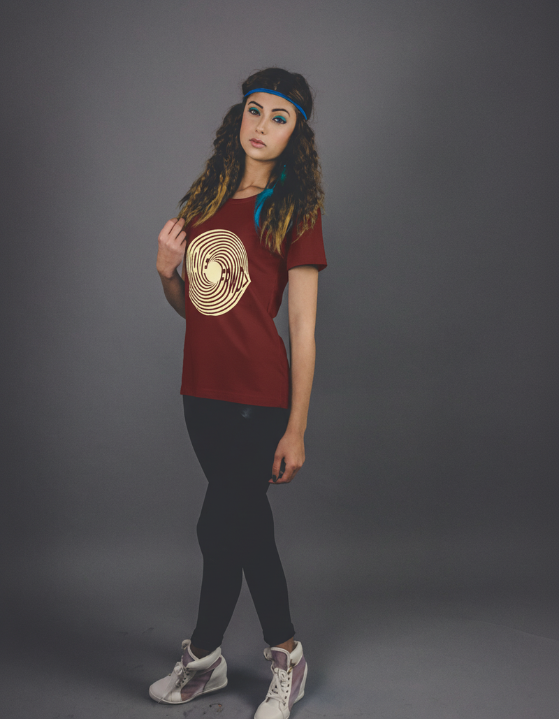 THGC Basics Move Forward Classic Crew Neck Womens Tshirt