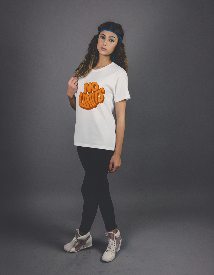 THGC Basics - No Limits Light Edition Crew Neck Womens Tshirt