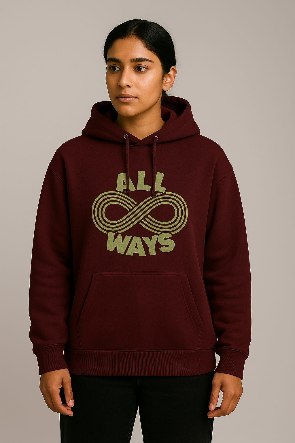 THGC Fortress – All Ways Oversized Womens Hoodie