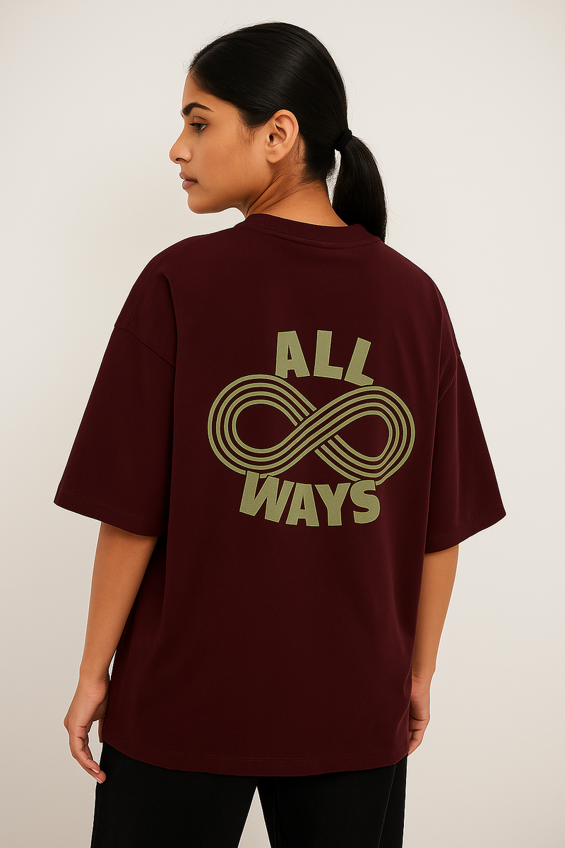 THGC Essentials – All Ways Oversized Womens T-Shirt