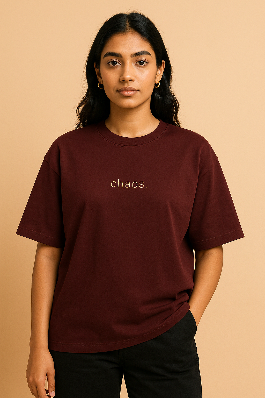 THGC Essentials Chaos Unisex Oversized French Terry Tshirt