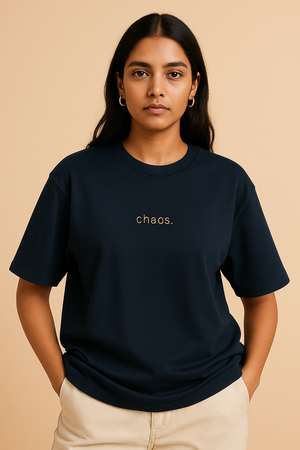 THGC Essentials Chaos Unisex Oversized French Terry Tshirt