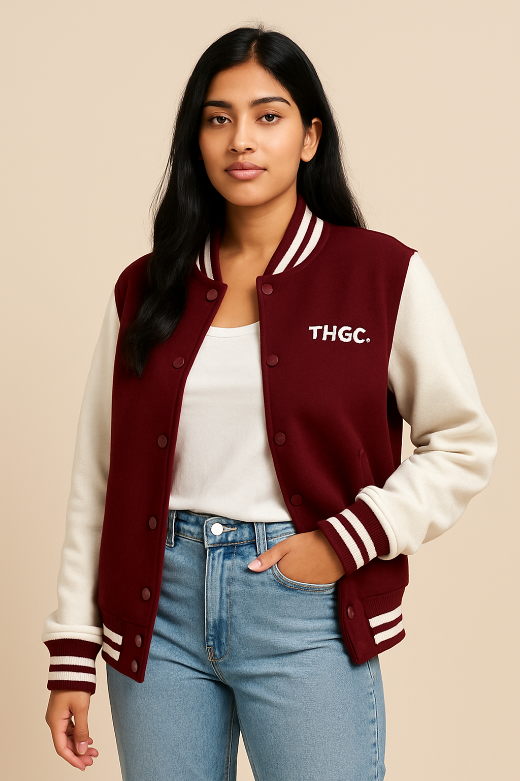 THGC Fortress FRWD Womens Varsity Jacket