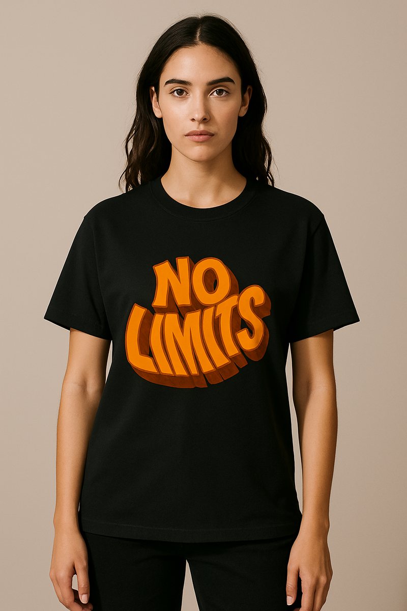 THGC Basics No Limits Dark Edition Crew Neck Womens Tshirt
