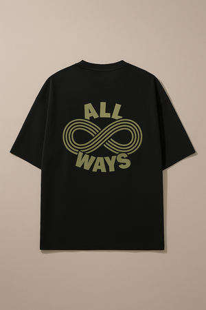 THGC Essentials – All Ways Oversized Mens French Terry T-Shirt