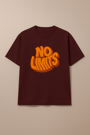 THGC Basics No Limits Dark Edition Crew Neck Mens Tshirt