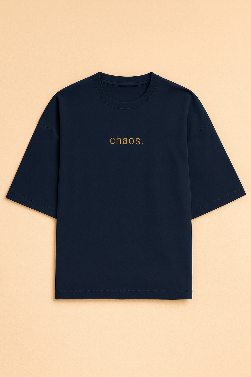 THGC Essentials Chaos Unisex Oversized French Terry Tshirt