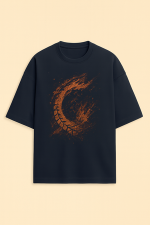 Blaze Curve Oversized Tshirt