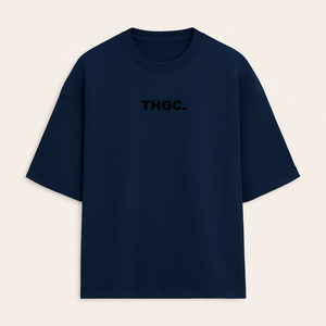 THGC Essentials Textmark Logo Oversized French Terry Mens Tshirt