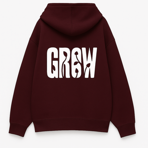 THGC Fortress – "GROW" Oversized Womens Hoodie