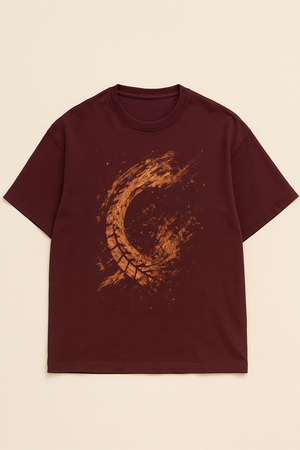 Blaze Curve Oversized Tshirt