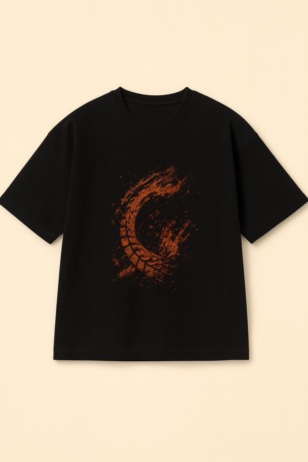 Blaze Curve Oversized Tshirt