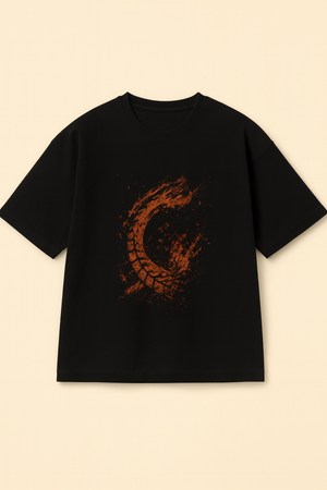 Blaze Curve Oversized Tshirt